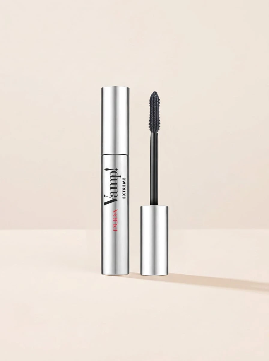 Pupa Vamp! Extreme Mascara 12 Ml – Mascara, Extreme Volume, For Women, Extra Black, Suitable For Daily Makeup - 010 Extra Black - View 1