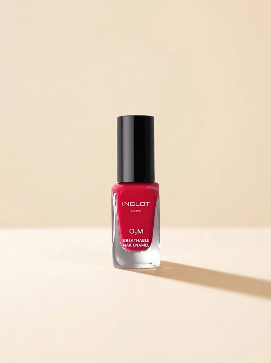 Inglot O2M Breathable Nail Polish 661 11 ml - Rojo - Ver 1