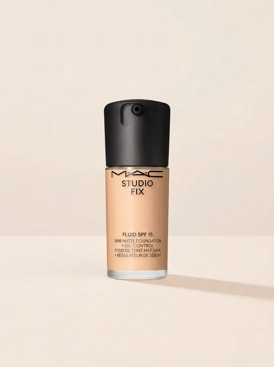 Mac Studio Fix Fluid SPF15 NC16 30ml – Foundation, 24-Hour Wear, For Oily Skin, NC16, SPF 15, Suitable For Daily Makeup Routine - NC16 - View 1