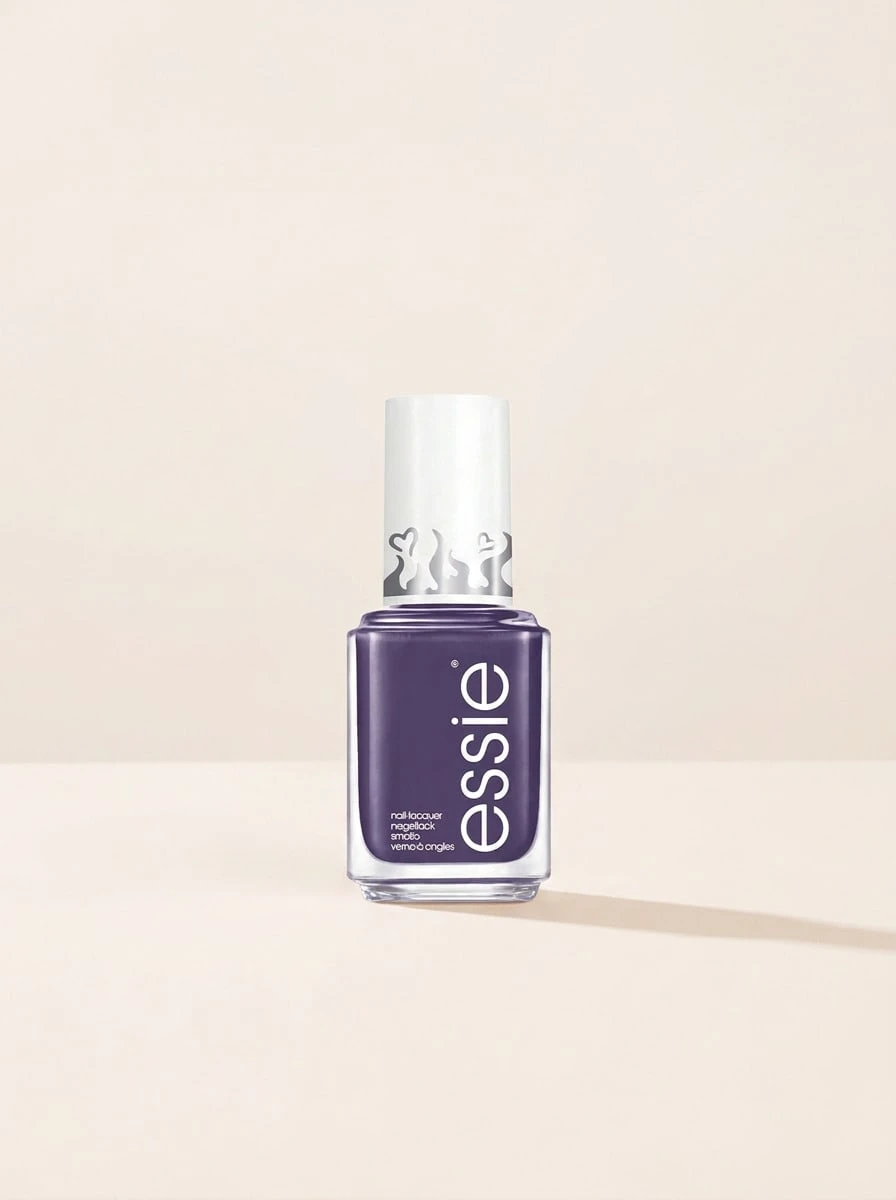 Essie Nail Polish No Ex Pectations 13.5 Ml – Glossy Deep Purple Finish, High Shine Long-Lasting Lacquer, Salon Quality Chip-Resistant Formula, Ideal For Home Manicures And Professional Styling, Bold Color For Daily Wear - 沒有預期 - 查看 1