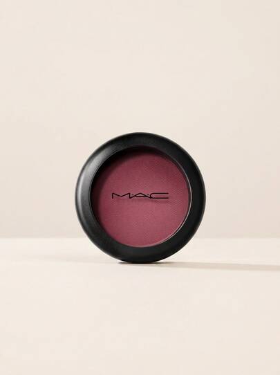 MAC Powder Blush Matte Fever 6 G – Deep Berry Plum Tone, Highly Pigmented For Bold Look, Smooth Finish, Long-Wearing Face Makeup, Ideal For Professional Beauty Enthusiasts, Perfect For Cheek Contouring And Daily Glow