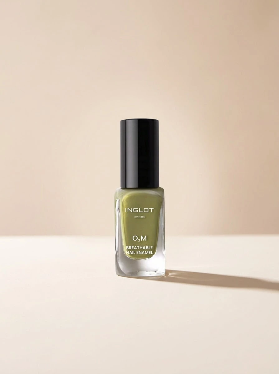 INGLOT O2M BREATHABLE NAIL ENAMEL 424 - 橄欖綠 - 查看 1