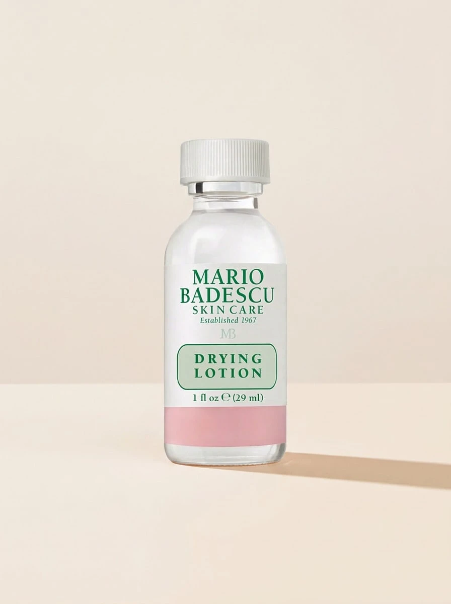 Mario Badescu Badescu Drying Lotion 29 Ml – Spot Treatment, Overnight Treatment, For Acne-Prone Skin, Camphor, Pink, Salicylic Acid, Suitable For Nighttime Skincare Routine - Clear - View 1
