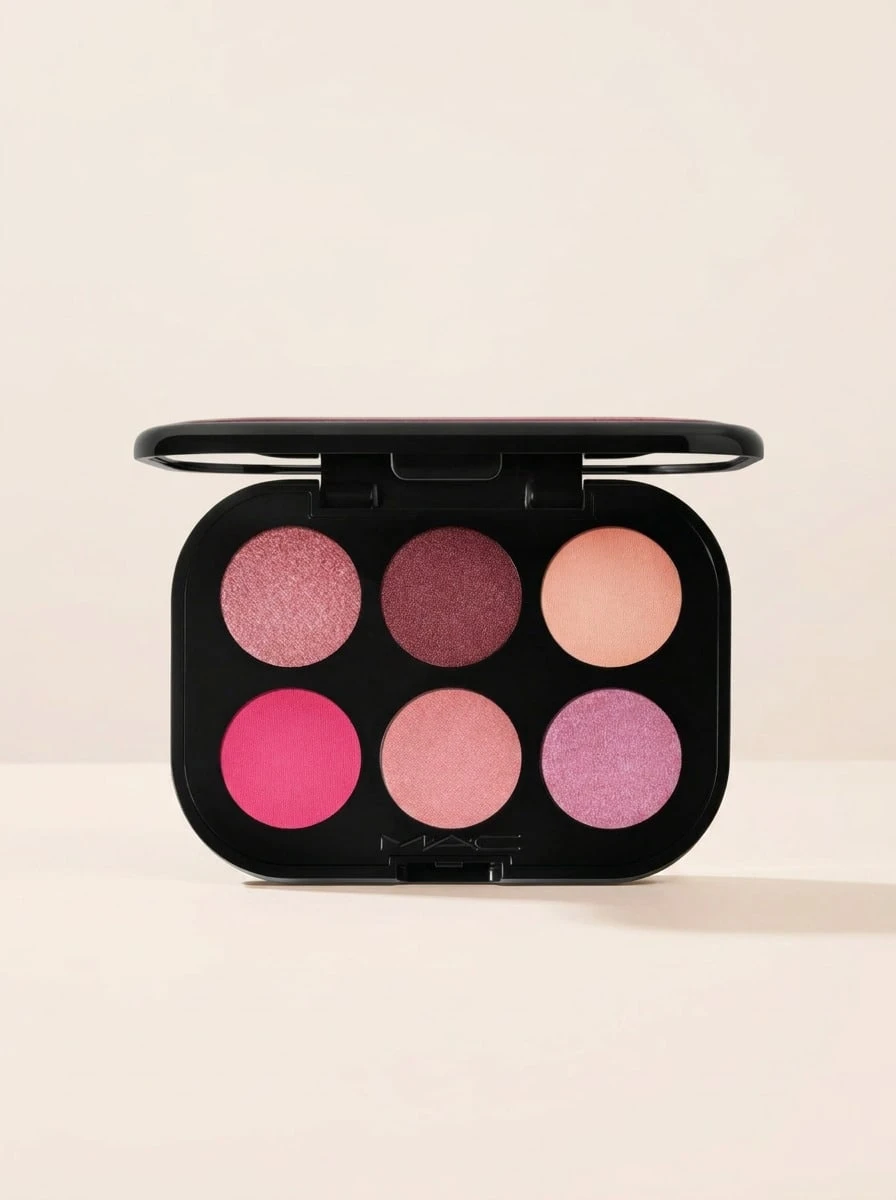 MAC Connect In Colour Eyeshadow Palette: Rose Lens 6.25 G – Eyeshadow Palette, Highly Pigmented, For Makeup Enthusiasts, Rose Lens, Suitable For Daily Makeup - Rose Lens - View 1