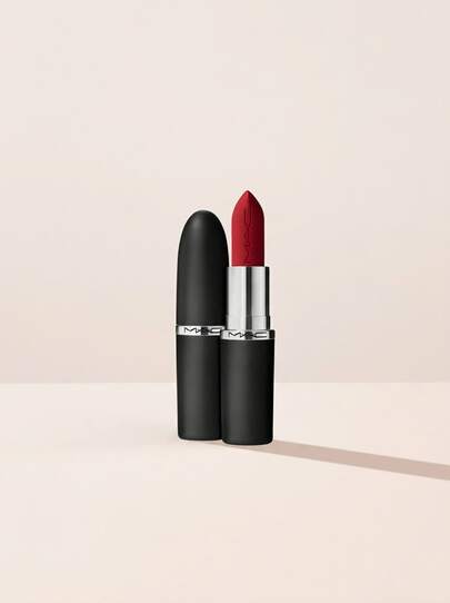 MACximal Silky Matte Lipstick Russian Red 3.5 G – Lipstick, High-Pigment, For Women, Russian Red, Cocoa Butter, Suitable For Daily Makeup