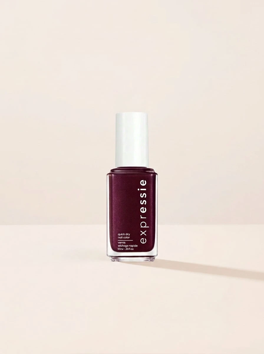 Expressie Nail Polish 260 Breaking The Bold 10 Ml – Nail Polish, Quick Dry, For Women, Burgundy, Suitable For At-Home Manicure - Breaking Th - View 1