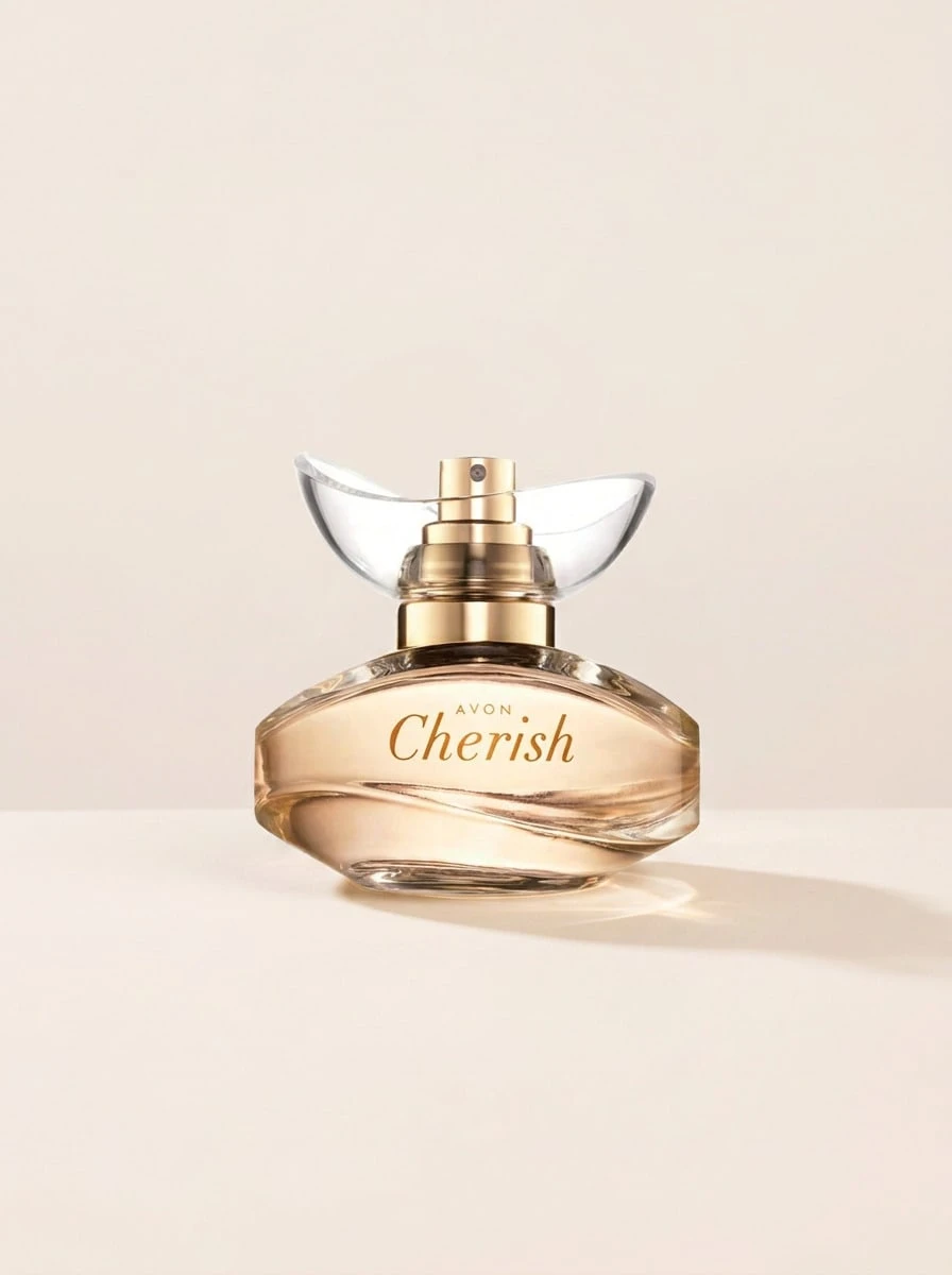 Avon Cherish Eau De Parfum 50 Ml – Elegant Floral And Woody Scent, Long-Lasting Fragrance For Women, Sophisticated Bottle With Decorative Cap, Ideal For Daily Wear Or Special Occasions, Luxury Aroma, Perfect For Gifting - EDP - View 1