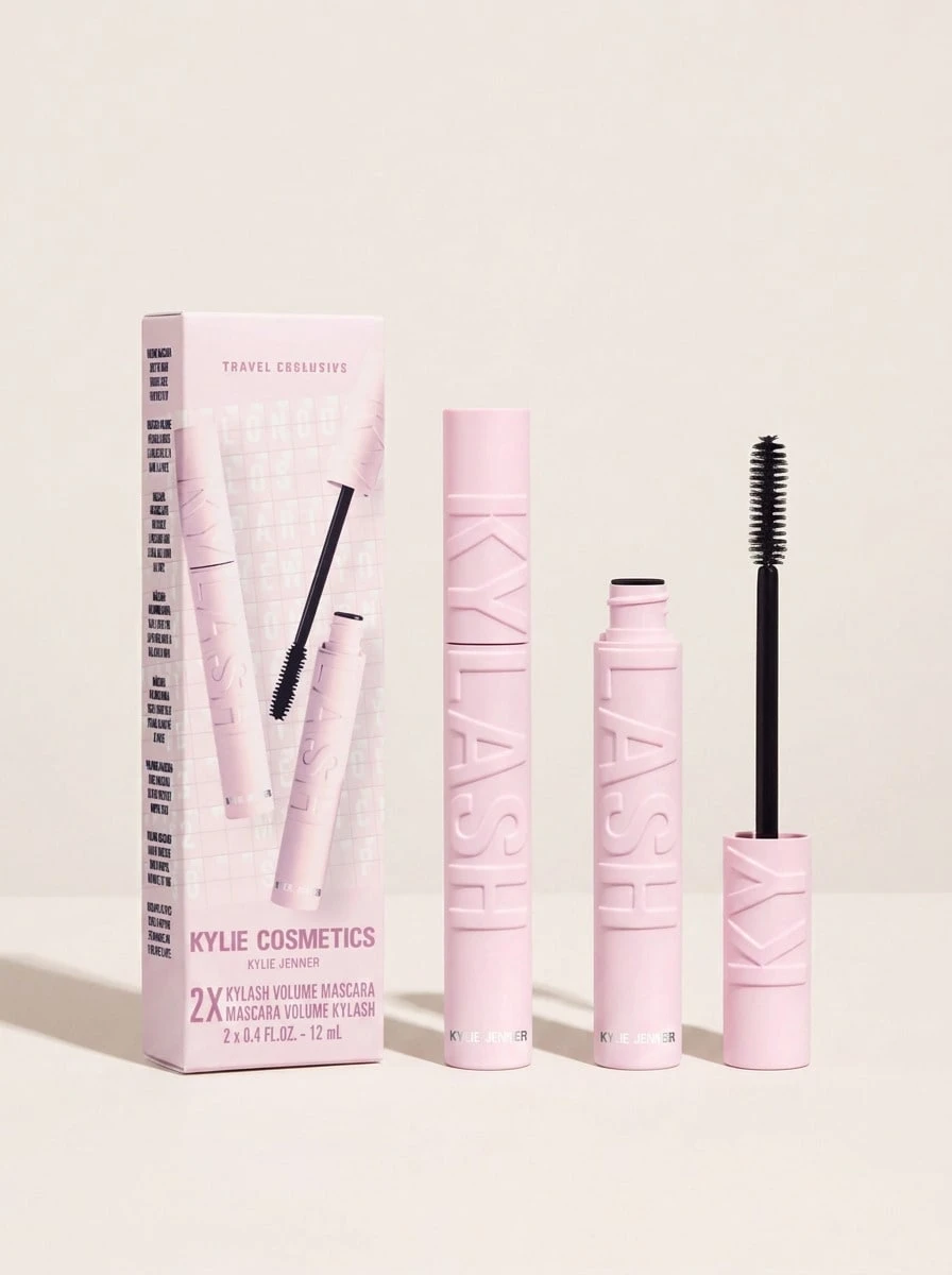 Kylie Cosmetics Kylash Volume Mascara Duo Set – Mascara, Volumizing, For Women, Black, Suitable For Daily Makeup Routine - Black - View 1