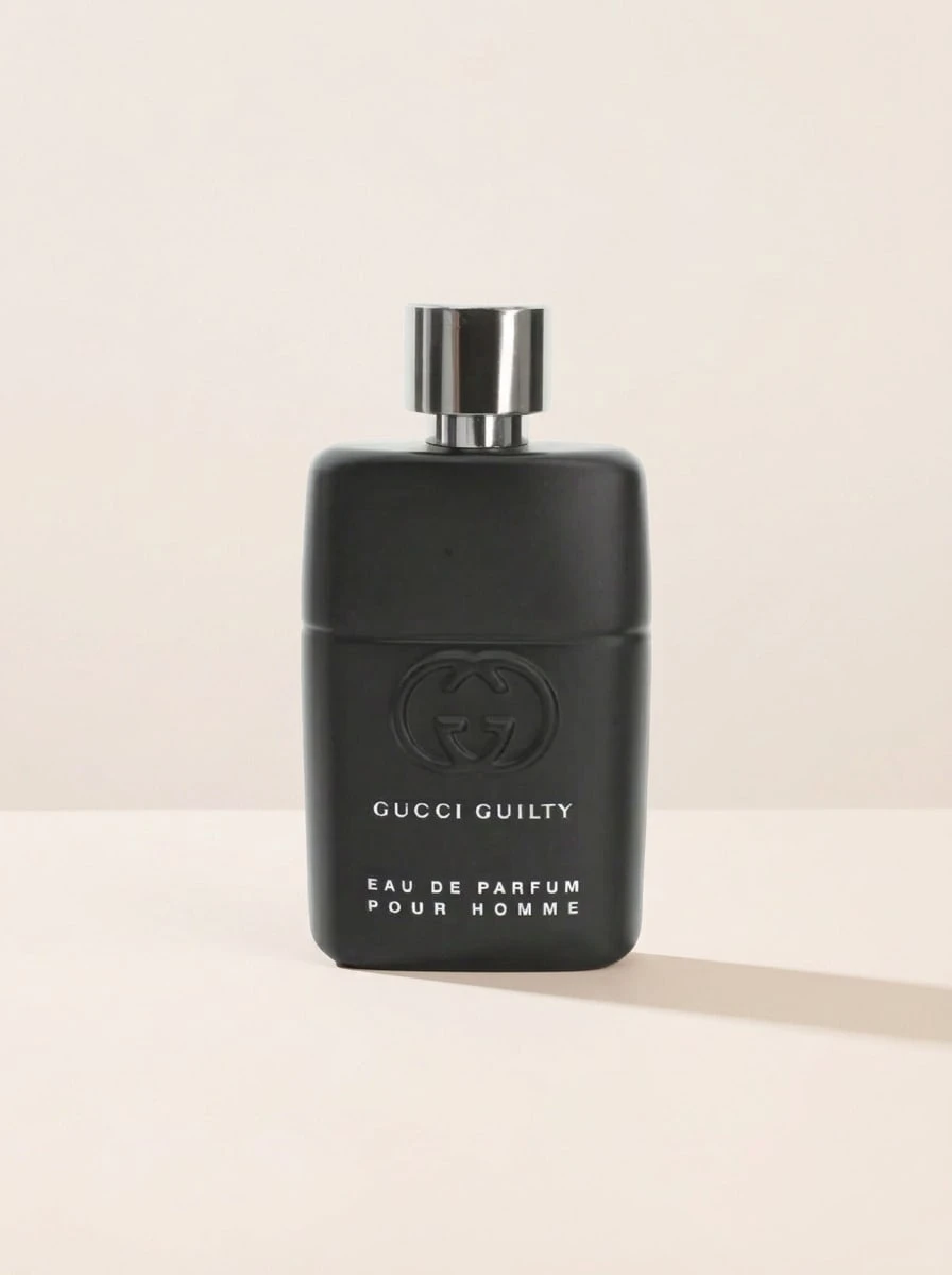 Gucci Guilty Pour Homme Eau De Parfum 50 Ml – Eau De Parfum, Long-Lasting, For Men, Woody, Matte Black, Rose, Suitable For Evening Wear - EDP - View 1