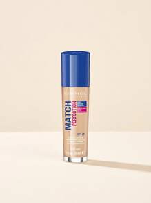 Rimmel Match Perfection Foundation Ivory 100 Neutral 30 Ml – Liquid Foundation, Invisible Coverage, For Women, Ivory 100, SPF 20, Suitable For Daily Makeup Routine - 100 Ivory - View 1