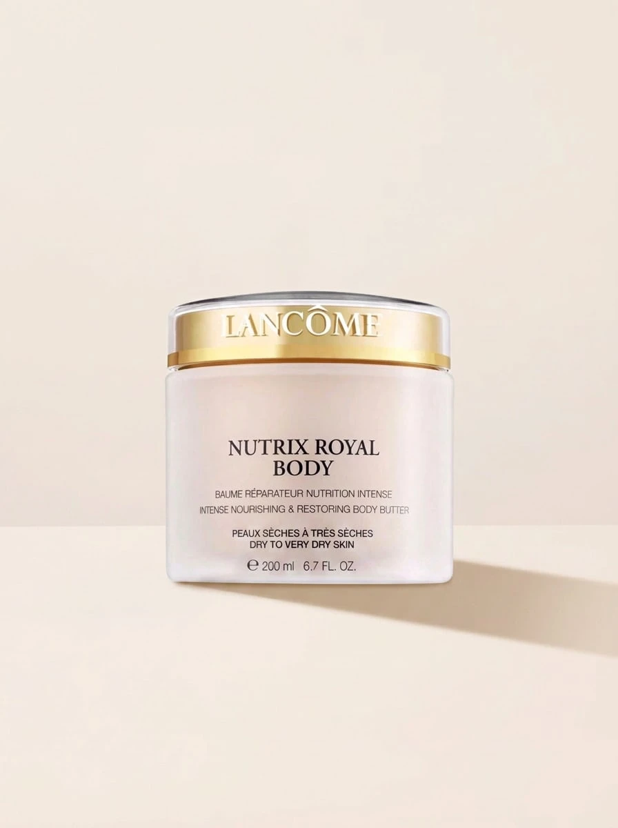 Lancôme Nutrix Royal Body Cream 200 Ml – Intense Nourishing & Restoring Body Butter, Deep Hydration For Dry To Very Dry Skin, Luxury Skin Smoothing Treatment, Daily Post-Shower Moisturizer, Repairing Skin Barrier Support - White - View 1