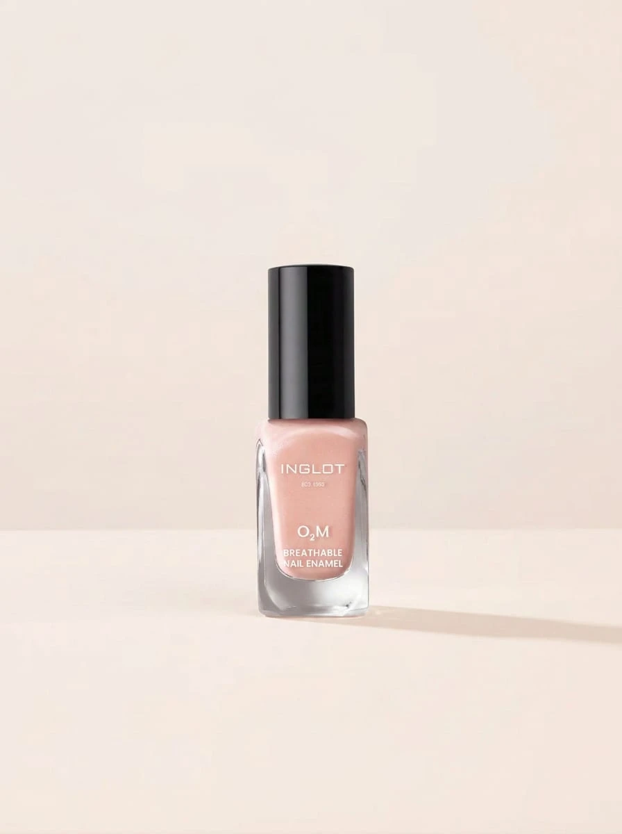 Inglot O2M Breathable Nail Polish 603 11 Ml – Nail Polish, Breathable, For Women, Soft Pink, Suitable For Daily Wear - Pink - View 1