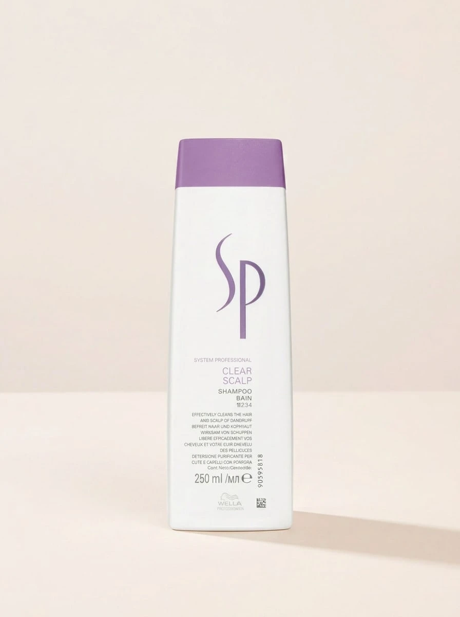 Wella Clear Scalp Shampoo 250 Ml - Purple - View 1