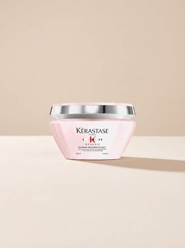 Kérastase Genesis Masque Reconstituant 200 Ml – Hair Mask, Strengthening, For Weakened Hair, Bergamot, Ginger Root, Suitable For Weekly Hair Treatment