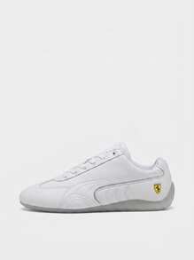 Puma Speedcat Hi OG 男款運動鞋，輕量透氣緩震，日常休閒，白色 309037-01 - 白色/白色 - 查看 1