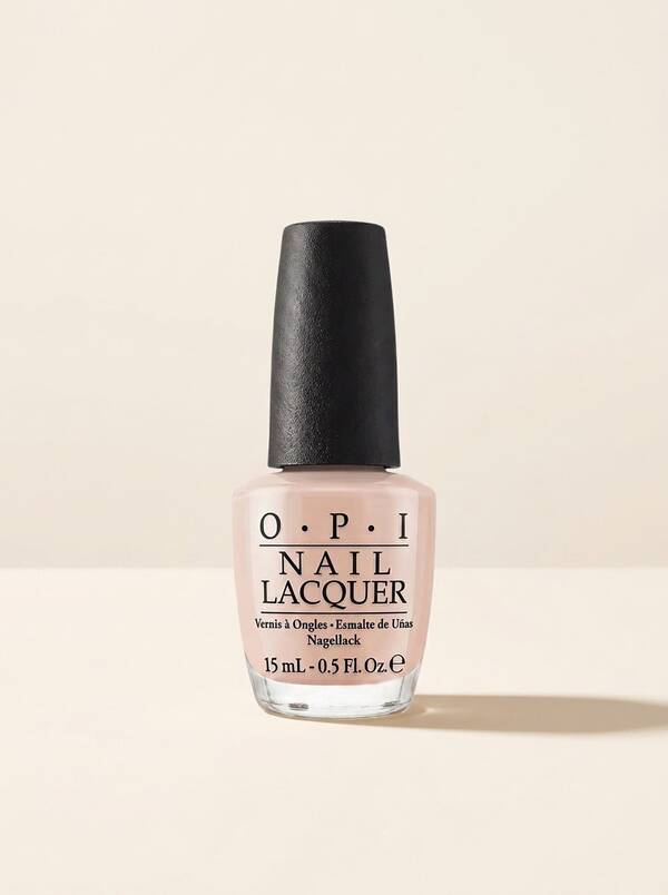 OPI Nail Lacquer Stop It I'm Blushing 15 Ml – Nail Polish, Long-Lasting, For Women, Soft Nude Pink, Suitable For Daily Wear