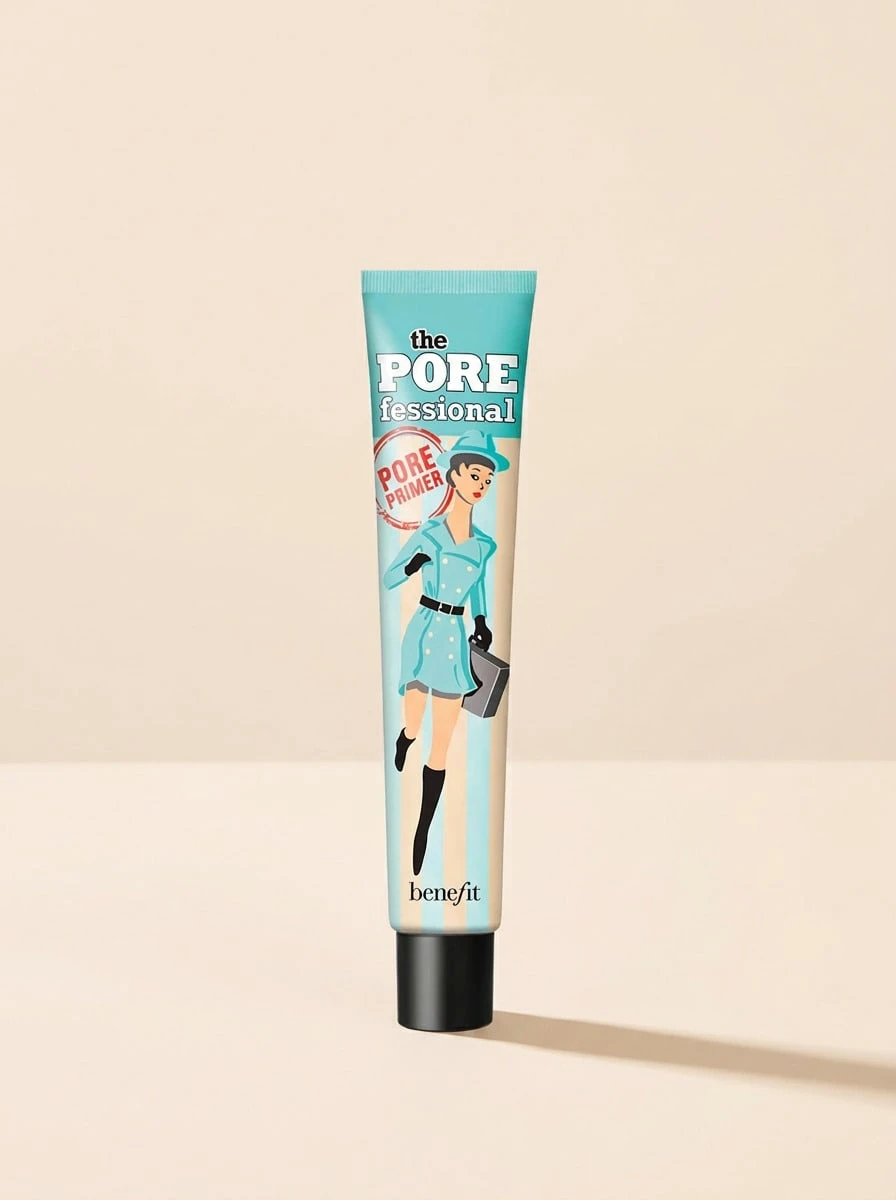 Benefit The Porefessional Face Primer 44 Ml – Face Primer, Pore Minimizing, For Oily Skin, Translucent, Vitamin E, Suitable For Pre-Makeup Base - White - View 1