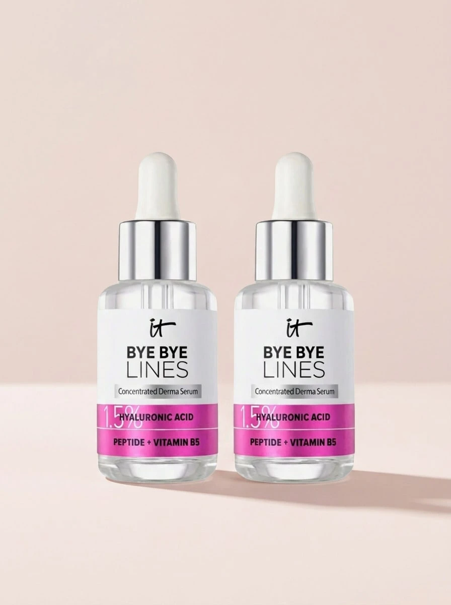IT Cosmetics [Bundle] Bye Bye Lines Hyaluronic Acid Serum 30 Ml X 2 - Bye Bye - View 1
