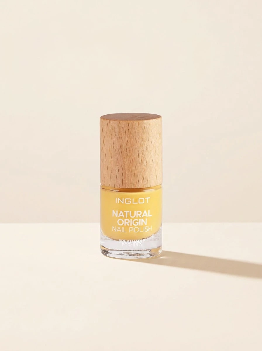 Inglot Origin Nail Polish 27 Lemon Curd 8 Ml – Nail Polish, Breathable, For Women, Lemon Yellow, Breathable Formula, Suitable For Daily Wear - LEMON CURD 027 - View 1