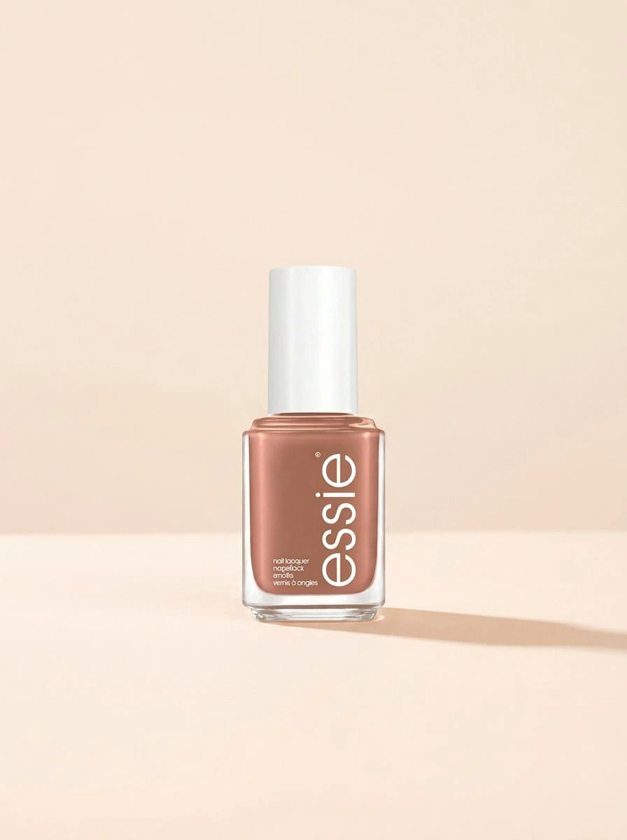Essie Nail Polish 763 Light As Linen 13.5 Ml – Glossy Nude Beige Tone, Long-Lasting Streak-Free Application, Professional DIY Manicure For Women, Elegant Neutral Finish For Office And Wedding Occasions, High Shine Polish - Light as Lin - View 1