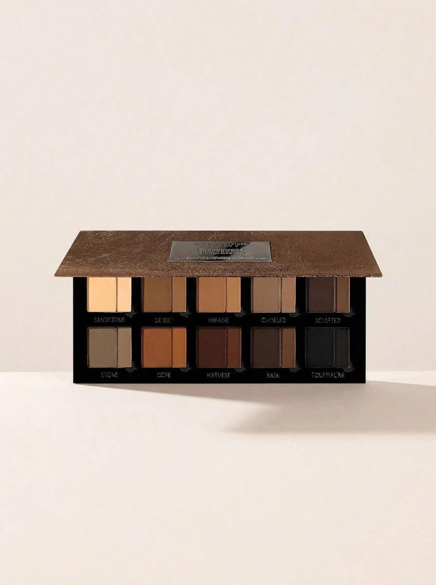 Danessa Myricks Groundwork Eyeshadow Palette Defining Neutrals 26 G – Eyeshadow Palette, Blendable, For Makeup Artists, Earthy Neutrals, Cream-To-Powder Formulas, Suitable For Daily Wear - Defining Neutrals - View 1