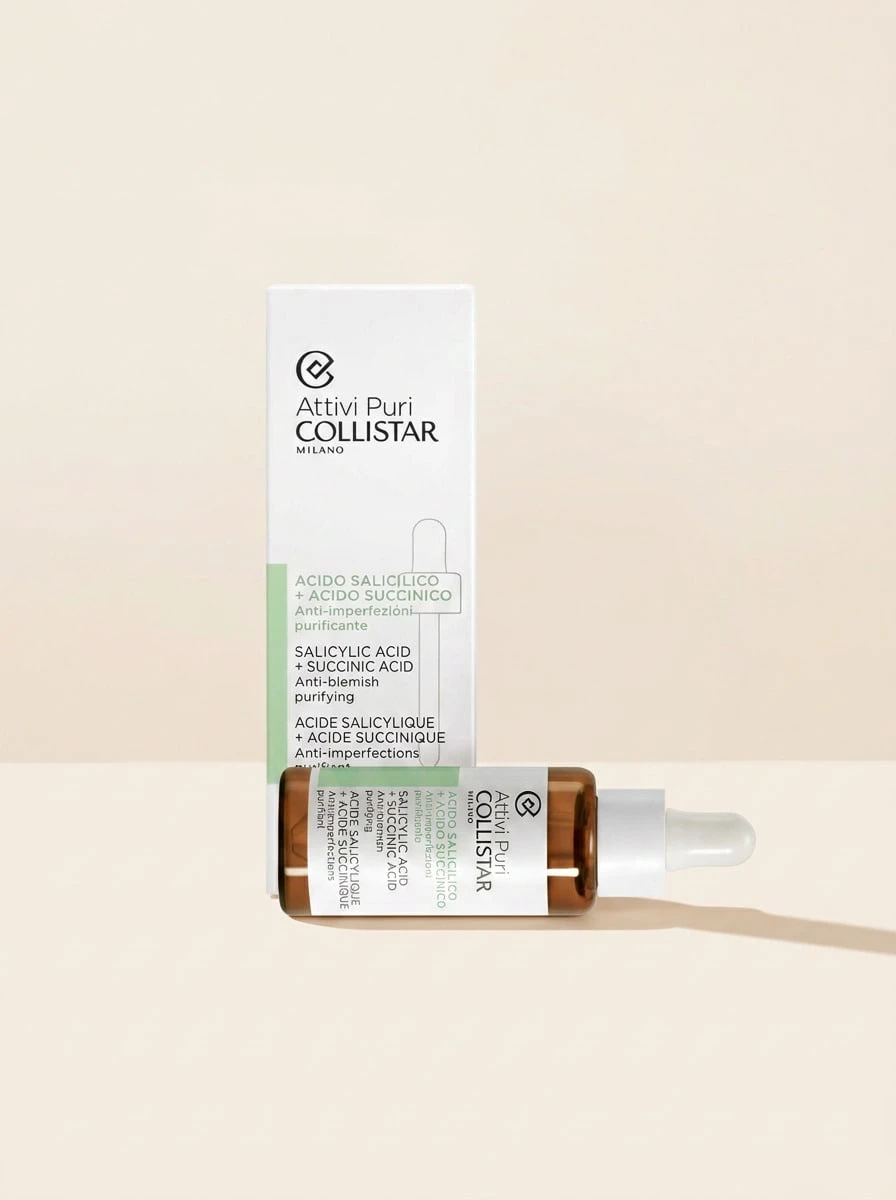 Collistar Active Pure Salicylic Acid + Succinic Acid 30 ml - Blanco - Ver 1
