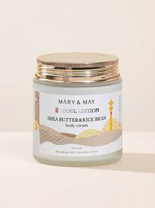 Mary&May Shea Butter & Rice Bran Body Cream 250 Ml – Body Cream, Deep Moisturizing, For Dry Skin, Shea Butter, Suitable For Daily Skincare Routine - Multicolor - View 1