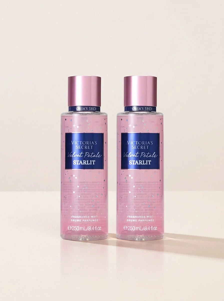 Victoria's Secret [Bundle] Velvet Petals Starlit Body Mist 250 Ml X 2 - Velvet Petals Starlit - View 1