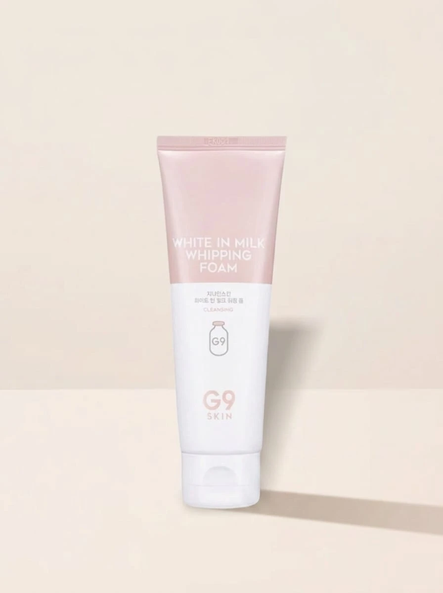 Espuma limpiadora "G9SKIN WHITE IN MILK WHIPPING FOAM" - Blanco - Ver 1