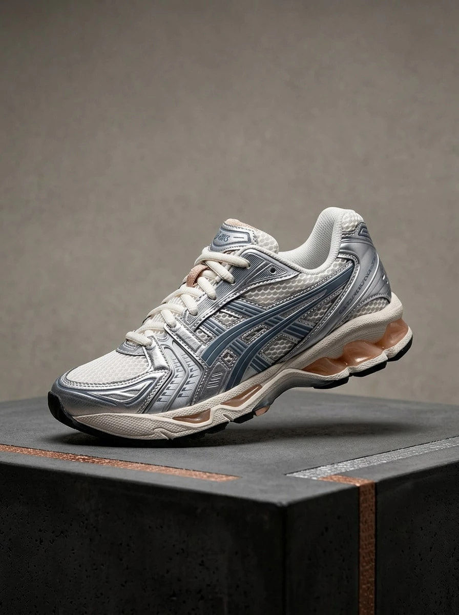 Asics Td Se Women Sneakers Breathable Versatile Running Outdoor Green 1203A537-109 - Silver/Beige/Dark Green - View 1