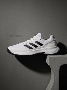Adidas Hi 男款運動鞋，輕量透氣親膚，適合日常健身，黑色 GW2991 - 黑白 - 查看 1