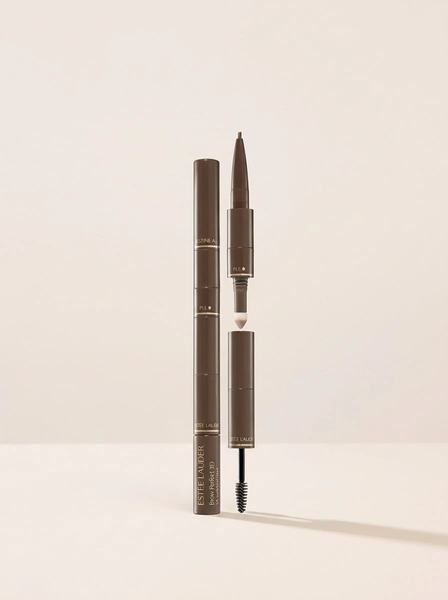 Estée Lauder BrowPerfect 3D All-In-One Styler Light Brunette 2.07 G – Eyebrow Pencil, Long-Wear, For Women, Light Brunette, Suitable For Daily Makeup Routine - Light Brunette - View 1