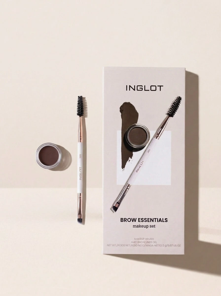 INGLOT BROW ESSENTIALS MAKEUP SET - 棕色 - 查看 1