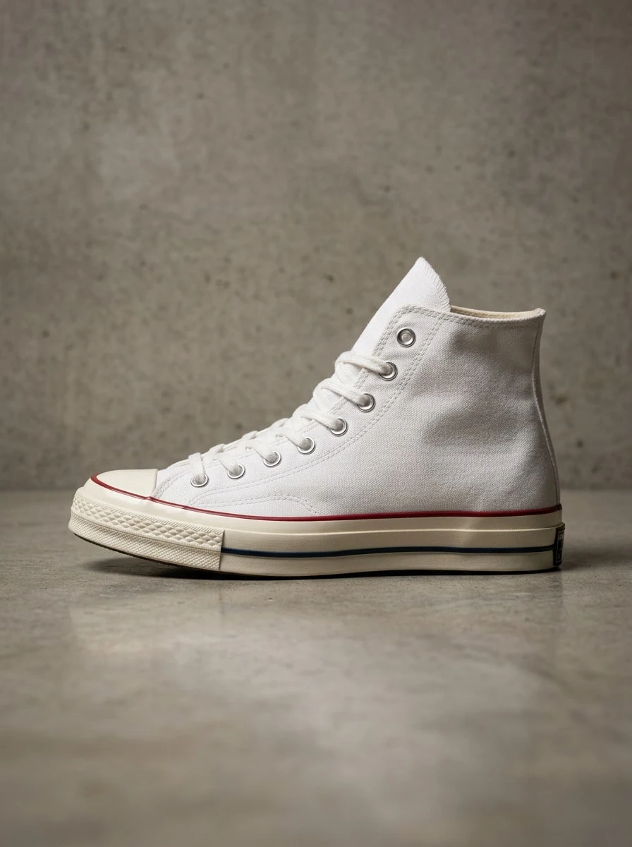 Converse Chuck 70 Women Sneakers Supportive Soft Flexible Running Daily White 162056C - White - View 1