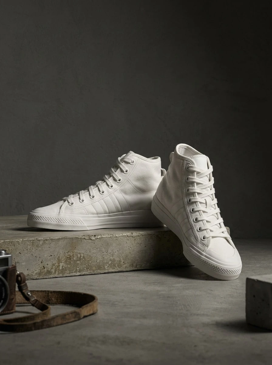 Adidas ZA HI RF 云白/云白/米白 白色 - 雲白/ - 查看 1