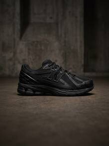 New Balance Hi Og 男款運動鞋，輕量透氣緩震，日常休閒，黑色 U740BO2 - 黑灰 - 查看 1
