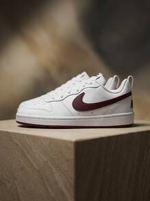 Nike Hi OG 女款運動鞋，輕量透氣緩震，日常休閒白色 DV5456-112 - 紅白 - 查看 1