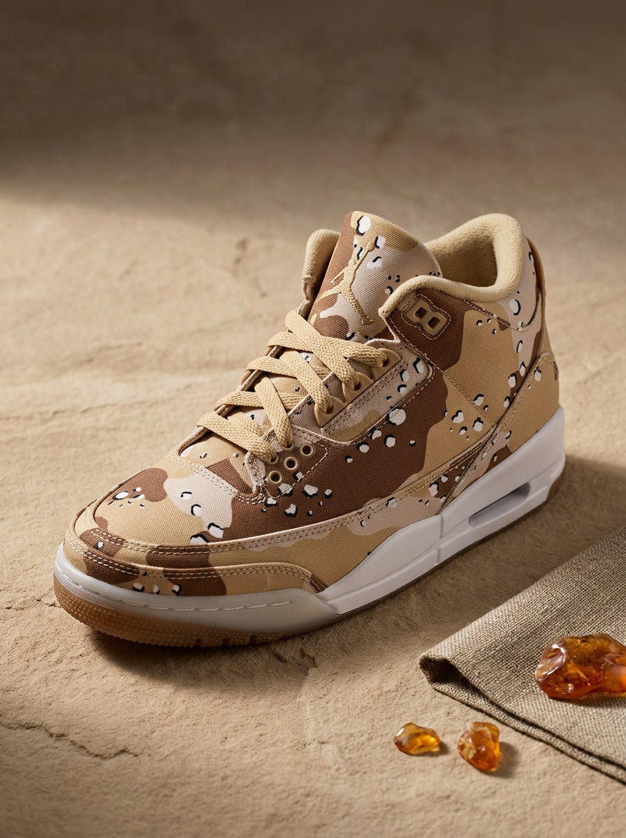 Jordan 女款運動鞋 皮革輕量透氣緩震 日常休閒 黑色 HM4301-200 - 棕色 - 查看 1