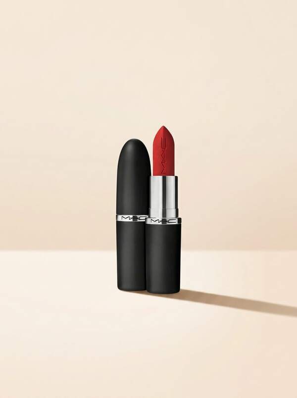 MACximal Silky Matte Lipstick Chili 3.5 G – Lipstick, Long-Lasting, For Women, Chili, Cocoa Butter, Suitable For Daily Wear
