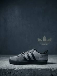 Adidas Campus Td Og Men Sneakers Lightweight Breathable Versatile Daily Running Black JQ6359 - Gray/Black - View 1