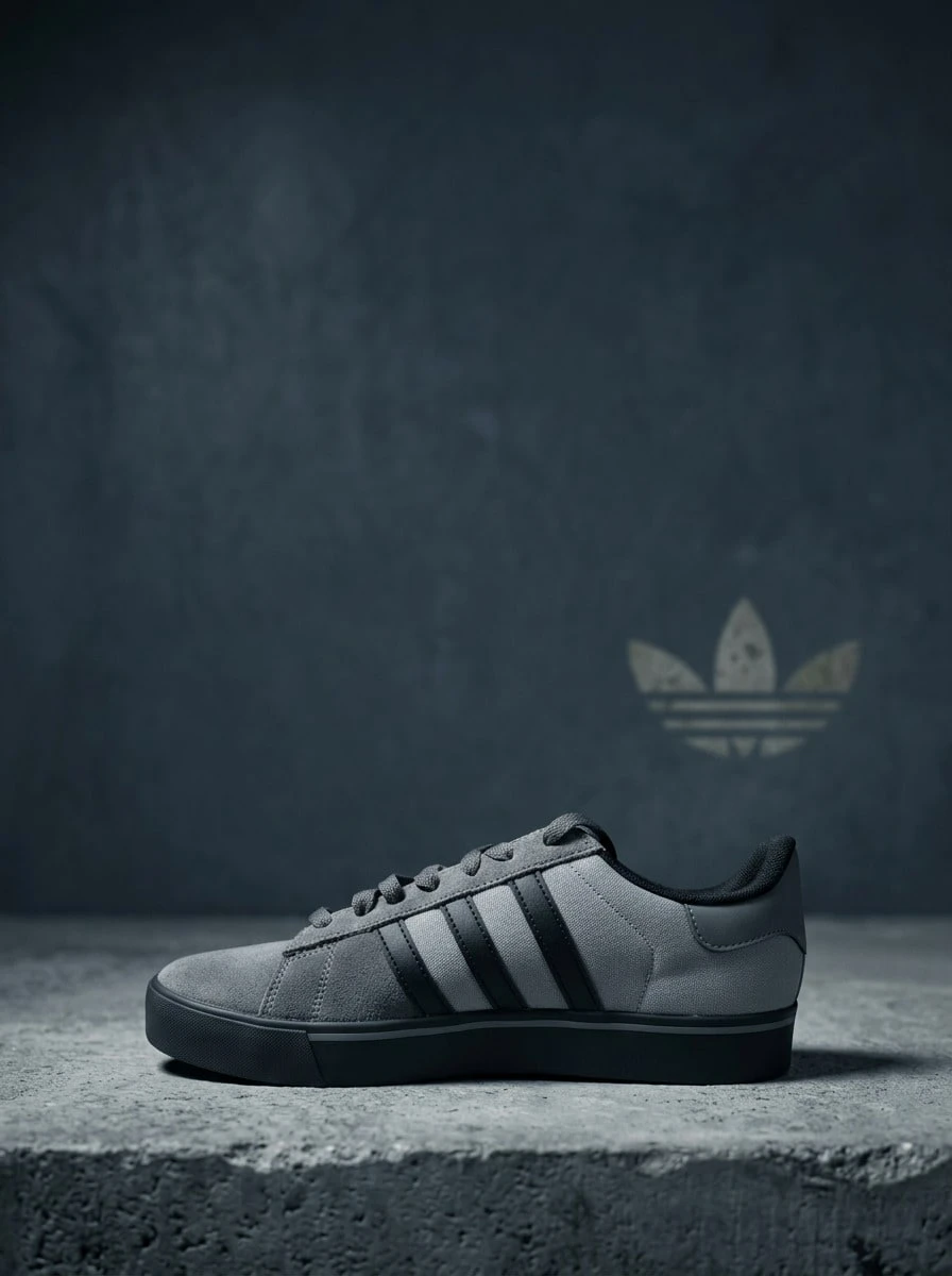 Adidas Campus Td Og Men Sneakers Lightweight Breathable Versatile Daily Running Black JQ6359 - Gray/Black - View 1