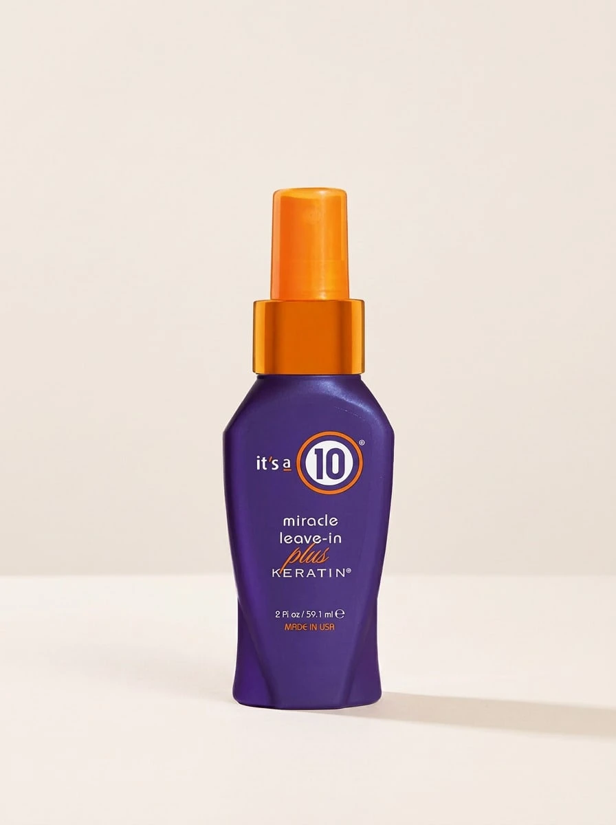 It's A 10 Miracle Leave-In Plus Keratin Conditioner 59.1 Ml – Leave-In Conditioner, Frizz Control, For Damaged Hair, Keratin, Suitable For Travel Size - Clear - View 1