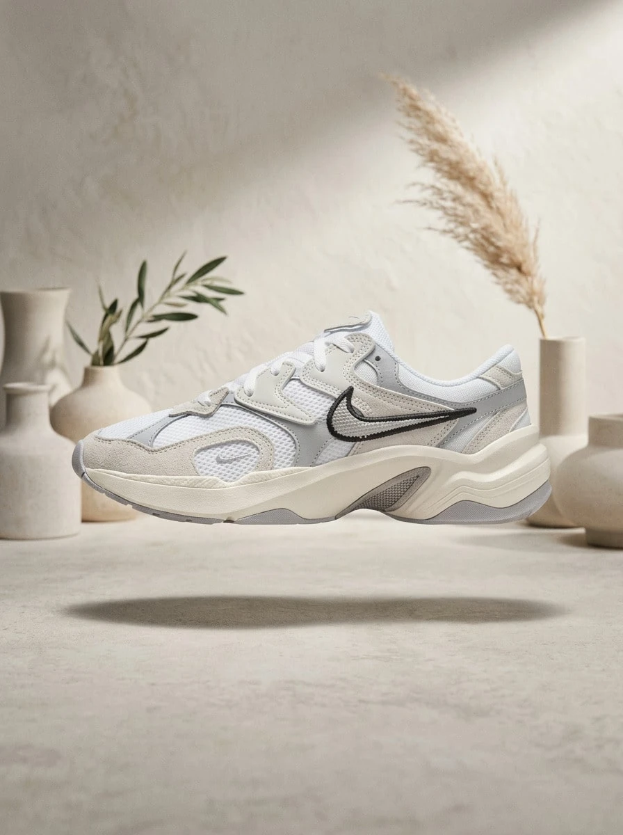 Nike Hi OG 女款運動鞋 輕量透氣 緩震 日常休閒 灰色 FJ3794-101 - 灰色 - 查看 1