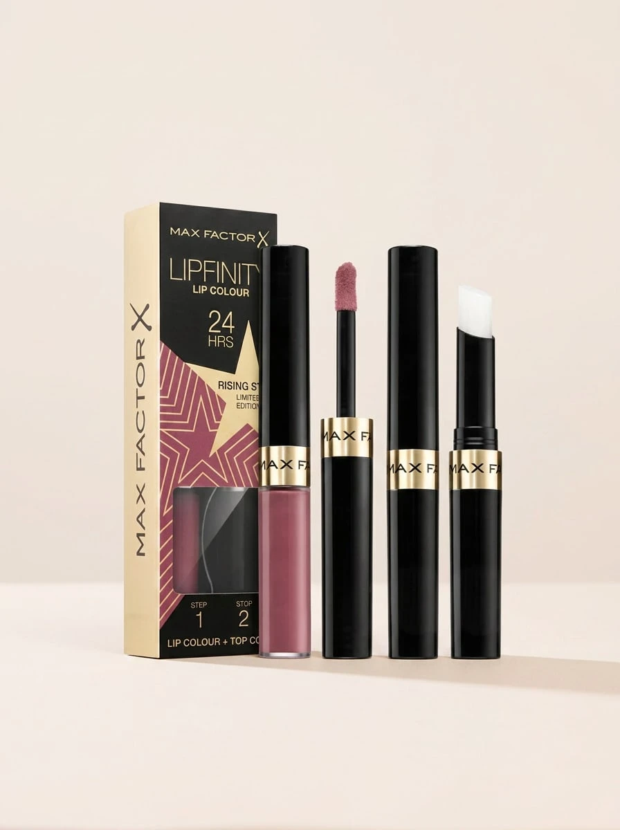 Max Factor Lipfinity Liquid Lipstick 84 Rising Star Duo Set - 84 Rising - 查看 1