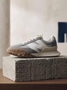 New Balance Hi Og 男款運動鞋 輕量透氣 緩震 日常休閒 灰色 UXC72RF - 灰白膠 - 查看 1