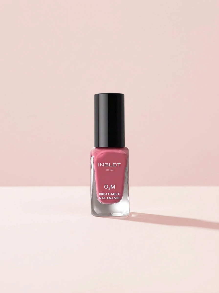 Inglot O2M Breathable Nail Polish 682 11 ml - Rosa oscura - Ver 1