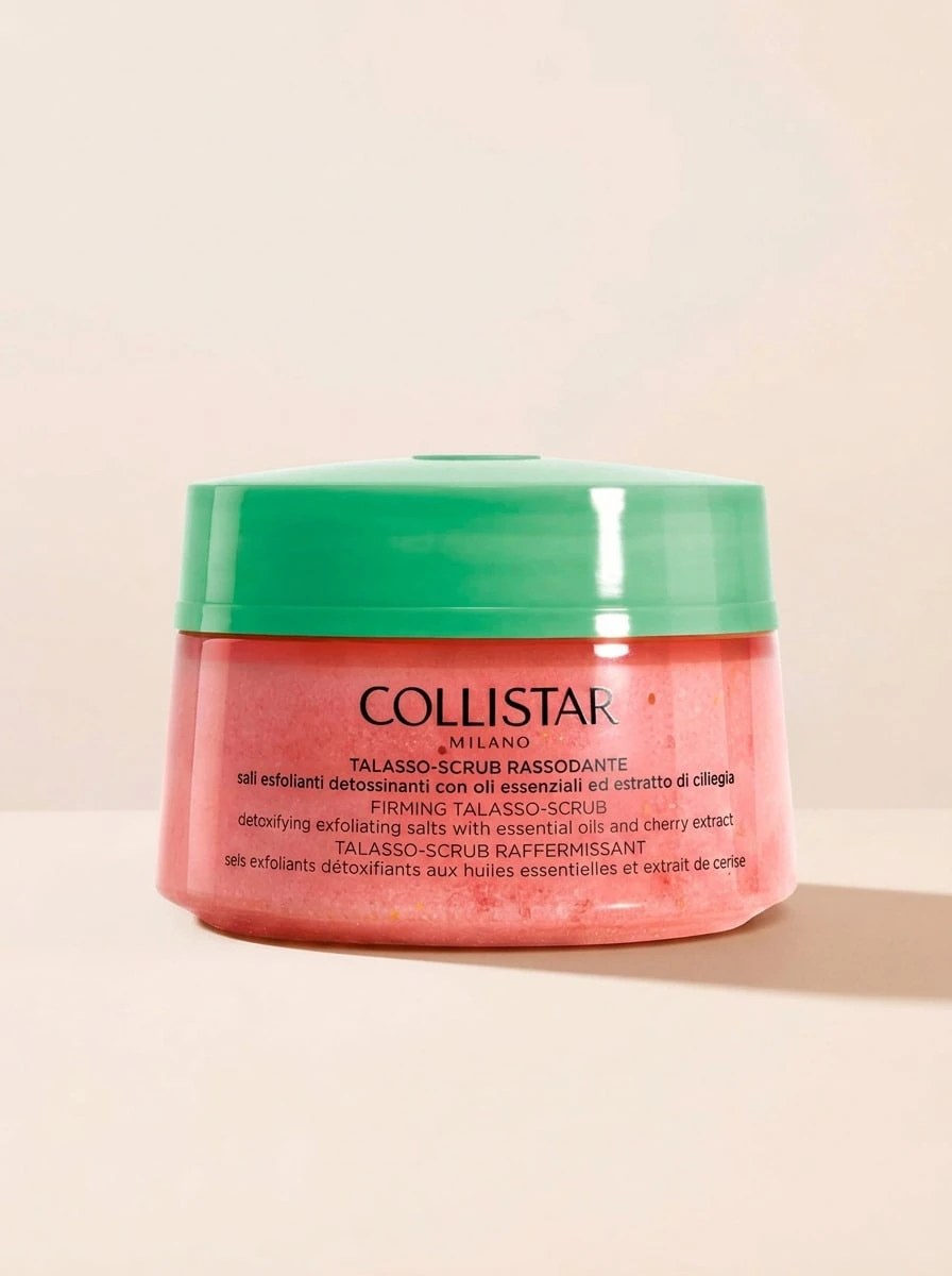 Collistar Special Perfect Body Firming Talasso Scrub 700 G – Body Scrub, Firming, For Women, Cherry, Pink, Sea Salt, Suitable For Home Spa Routine - Clear - View 1