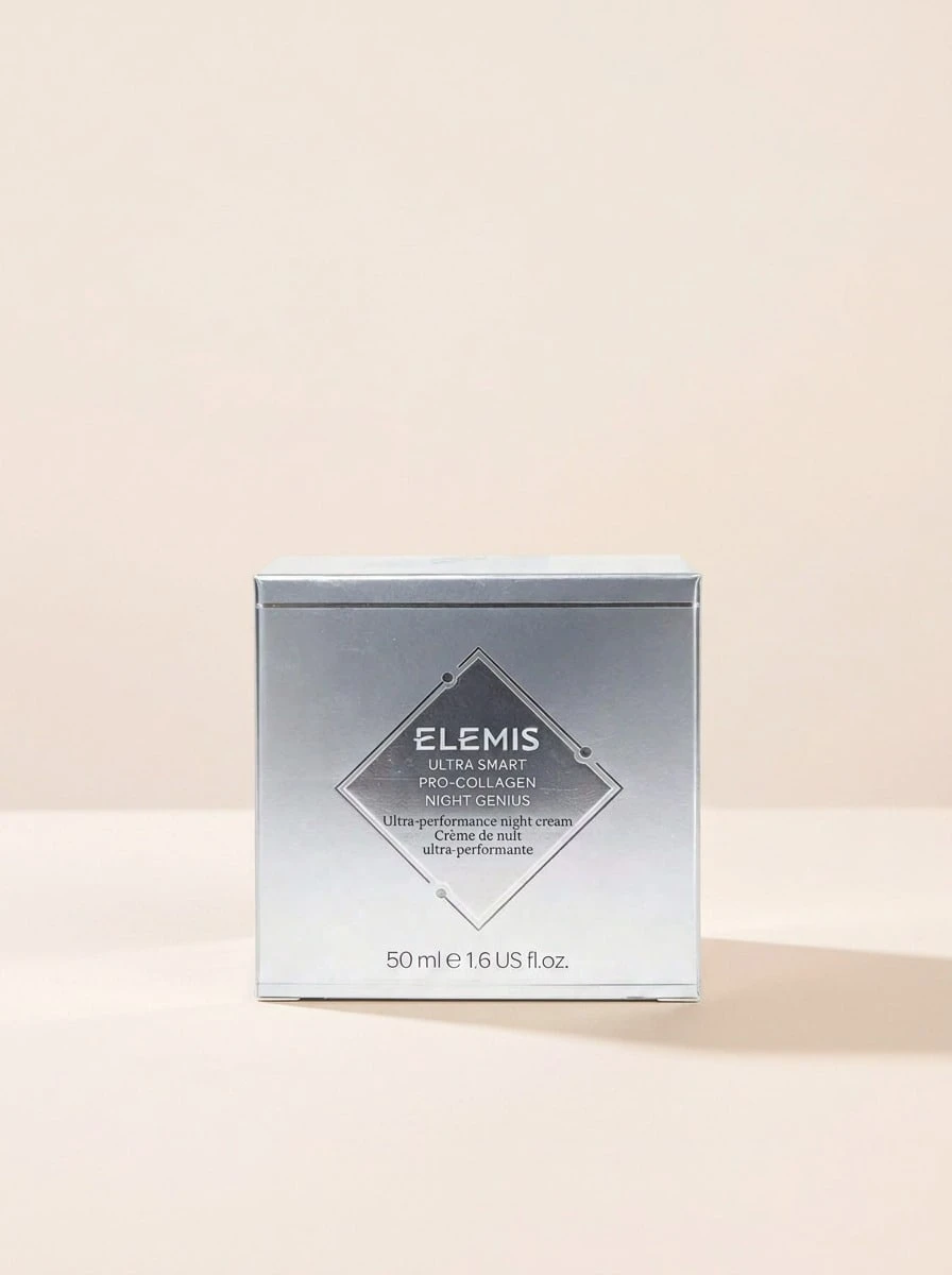 Elemis Ultra Smart Pro-Collagen Night Genius 50 Ml – Night Cream, Anti-Aging, For Mature Skin, Pro-Collagen, Suitable For Nighttime Skincare Routine - Clear - View 1