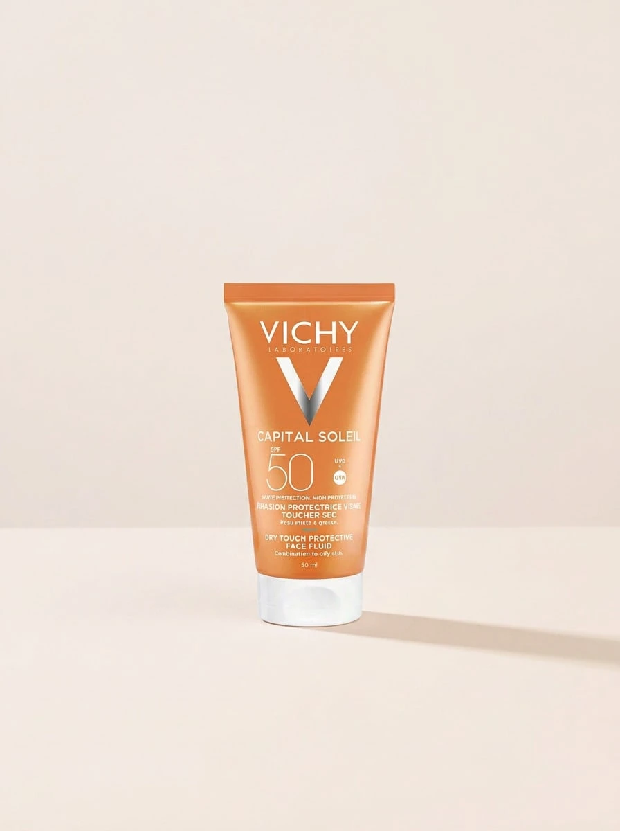 Vichy Capital Soleil Tinted Dry Touch Protective Face Fluid SPF50 50 Ml - Multicolor - View 1