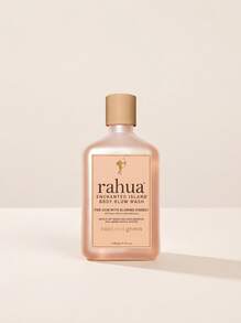 Rahua Enchanted Island Body Glow Wash 275 Ml – Hyaluronic Acid & Collagen Booster For Radiant Skin, Tropical Scent, Deep Hydrating Shower Gel For Dull Skin, Daily Body Care, Luxurious Glow Formula, Smoothing & Brightening - 白色 - 查看 1